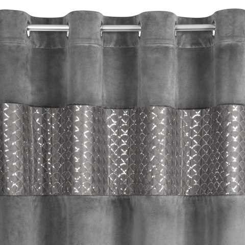 ZASŁONA GOTOWA   1SZT. MARGOT 140X250 CM GRAFITOWY