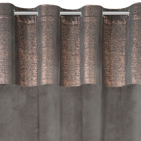 ZASŁONA GOTOWA EUROFIRANY 1SZT. PERI 140X250 CM GRAFITOWY