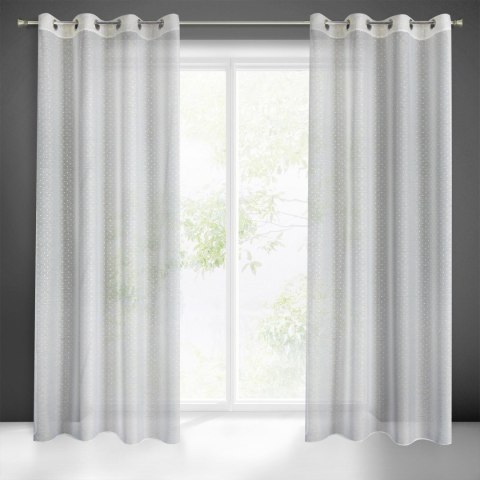 FIRANA GOTOWA EUROFIRANY   SIBEL 140X250 CM BIAŁY