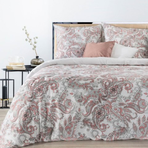 POŚCIEL EUROFIRANY KOMPLET POŚCIELI SATYNOWEJ CLASS 220X200 CM, 2 SZT. 70X80 CM BIAŁY