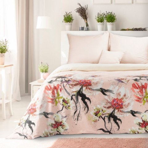 POŚCIEL EUROFIRANY KOMPLET POŚCIELI W PUDEŁKU ANET 220X200 70X80 220X200 CM, 2 SZT. 70X80 CM BIAŁY