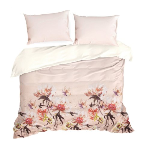 POŚCIEL EUROFIRANY KOMPLET POŚCIELI W PUDEŁKU ANET 220X200 70X80 220X200 CM, 2 SZT. 70X80 CM BIAŁY