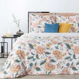 POŚCIEL EUROFIRANY KOMPLET POŚCIELI W PUDEŁKU MARCIA 160X200 70X80 160X200 CM, 2 SZT. 70X80 CM BIAŁY