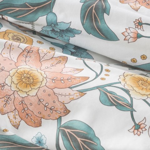 POŚCIEL EUROFIRANY KOMPLET POŚCIELI W PUDEŁKU MARCIA 220X200 70X80 220X200 CM, 2 SZT. 70X80 CM BIAŁY