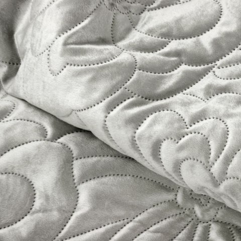 NARZUTA NA ŁÓŻKO EUROFIRANY ARIEL 4 220X240 CM SREBRNY