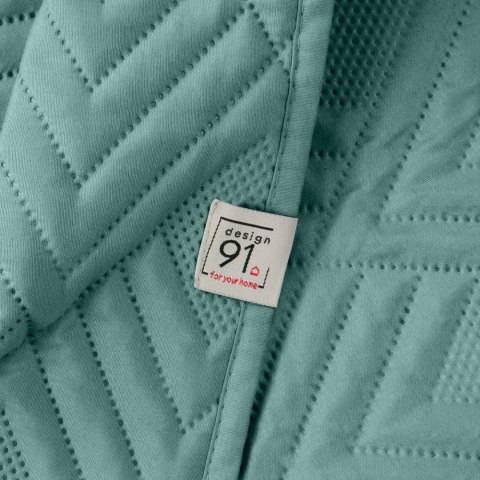 NARZUTA NA ŁÓŻKO EUROFIRANY D91 ALARA 1 200X220 CM TURKUSOWY