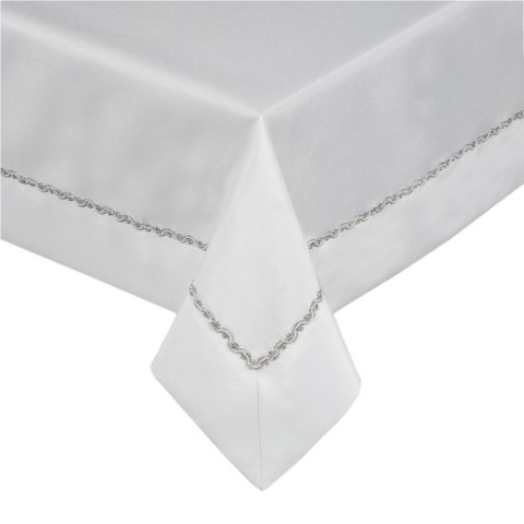 OBRUS EUROFIRANY ELINA 140 X 240 CM BIAŁY