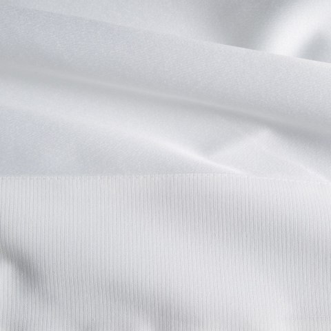 OBRUS Z NABŁYSZCZANĄ KRYZĄ PARIS 140X400 CM BIAŁY