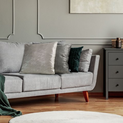 POSZEWKA NA PODUSZKĘ EUROFIRANY D91 CYPR 45 X 45 CM TURKUSOWY