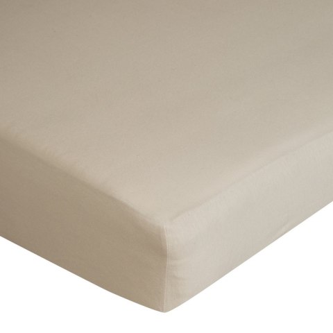 PRZEŚCIERADŁO JERSEY3 120X200 CM, WYS.25 CM BEŻOWY