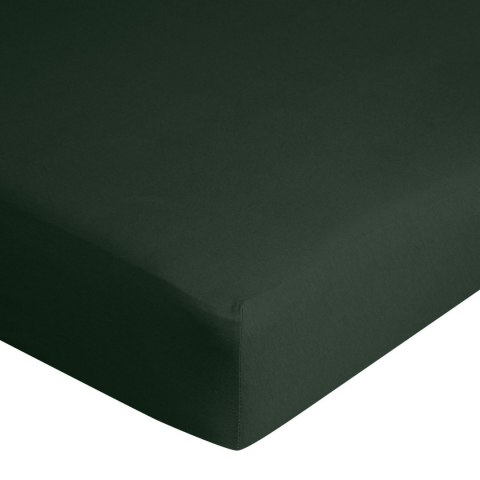 PRZEŚCIERADŁO JERSEY3 240X220 CM, WYS.30 CM BUTELKOWY ZIELONY