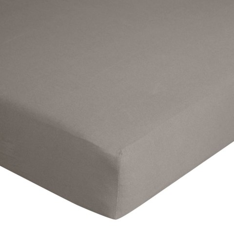 PRZEŚCIERADŁO JERSEY3 240X220 CM, WYS.30 CM JASNOSZARY