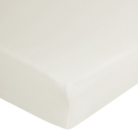 PRZEŚCIERADŁO JERSEY3 240X220 CM, WYS.30 CM KREMOWY
