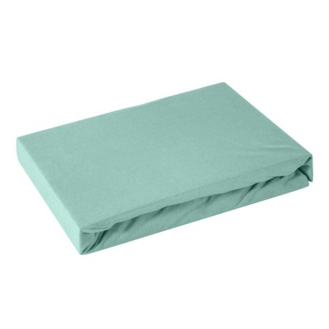 PRZEŚCIERADŁO JERSEY3 240X220 CM, WYS.30 CM MIĘTOWY