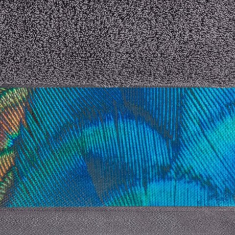 RĘCZNIK CAMILA 70X140 CM STALOWY