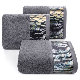 RĘCZNIK CARLA 70X140 CM STALOWY