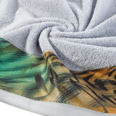 RĘCZNIK COLLIN 70X140 CM SREBRNY