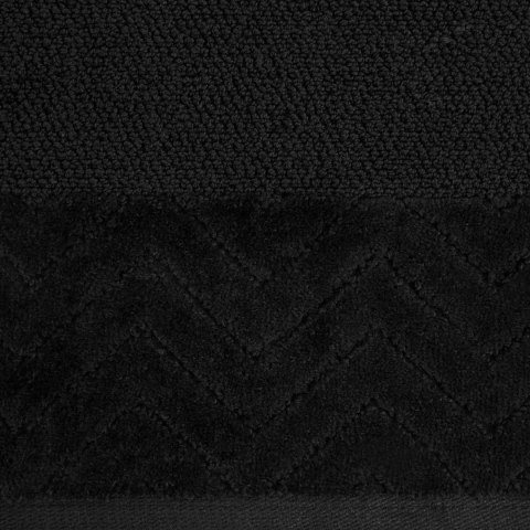 RĘCZNIK ZOE (06) 70X140 CM CZARNY