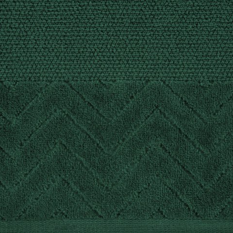 RĘCZNIK ZOE (07) 70X140 CM BUTELKOWY ZIELONY