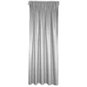 ZASŁONA GOTOWA EUROFIRANY 1SZT. AMBI NA TAŚMIE 140X270 CM SREBRNY