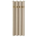 ZASŁONA GOTOWA EUROFIRANY 1SZT. BUENO 140X250 CM BEŻOWY