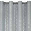 ZASŁONA GOTOWA EUROFIRANY 1SZT. CANDE 140X250 CM SZARY