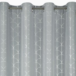 ZASŁONA GOTOWA EUROFIRANY 1SZT. CANDE 140X250 CM SZARY