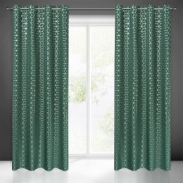 ZASŁONA GOTOWA EUROFIRANY 1SZT. CUBE 140X250 CM CIEMNOZIELONY