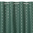ZASŁONA GOTOWA EUROFIRANY 1SZT. CUBE 140X250 CM CIEMNOZIELONY