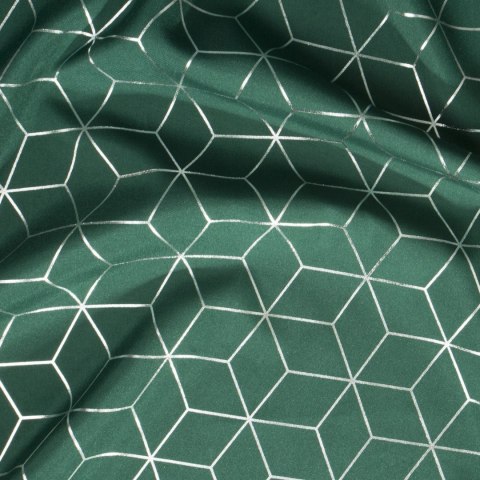 ZASŁONA GOTOWA EUROFIRANY 1SZT. CUBE 140X250 CM CIEMNOZIELONY