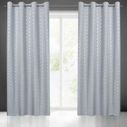 ZASŁONA GOTOWA EUROFIRANY 1SZT. CUBE 140X250 CM SZARY