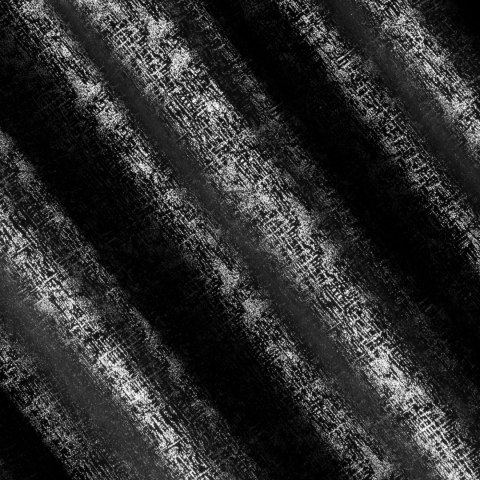 ZASŁONA GOTOWA EUROFIRANY   1SZT. D91 CYPR NA TAŚMIE 140X270 CM CZARNY