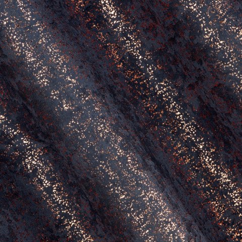 ZASŁONA GOTOWA EUROFIRANY 1SZT. EBRU NA TAŚMIE 140X270 CM MIEDZIANY