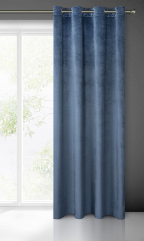 ZASŁONA GOTOWA EUROFIRANY 1SZT. FARGO 140X250 CM GRANATOWY