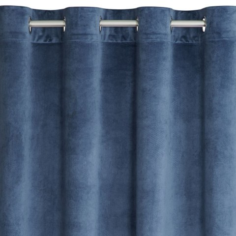 ZASŁONA GOTOWA EUROFIRANY 1SZT. FARGO 140X250 CM GRANATOWY