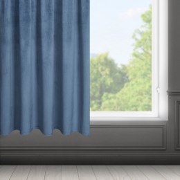 ZASŁONA GOTOWA EUROFIRANY 1SZT. FARGO NA TAŚMIE 140X175 CM GRANATOWY