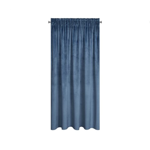 ZASŁONA GOTOWA EUROFIRANY 1SZT. FARGO NA TAŚMIE 140X175 CM GRANATOWY