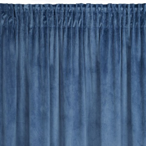 ZASŁONA GOTOWA EUROFIRANY 1SZT. FARGO NA TAŚMIE 140X175 CM GRANATOWY