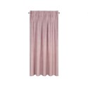 ZASŁONA GOTOWA EUROFIRANY EUROFIRANY 1SZT. FARGO NA TAŚMIE 140X175 CM PUDROWY RÓŻ