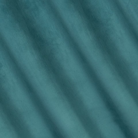 ZASŁONA GOTOWA EUROFIRANY FARGO NA TAŚMIE 140X175 CM TURKUSOWY