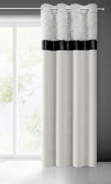 ZASŁONA GOTOWA EUROFIRANY 1szt JASMIN 140X250 CM SREBRNY