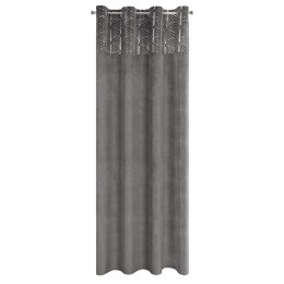 ZASŁONA GOTOWA 1SZT. LINDI 140X250 CM GRAFITOWY