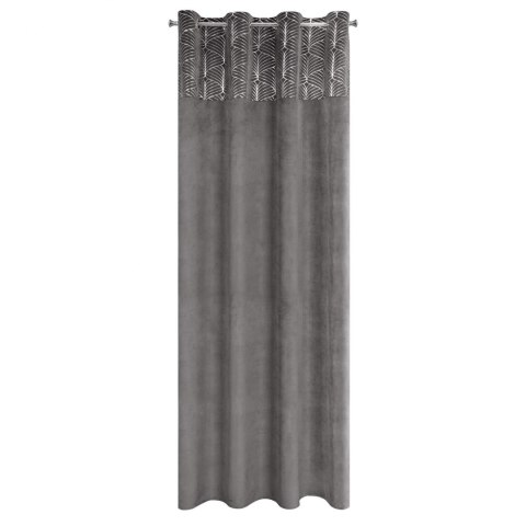 ZASŁONA GOTOWA 1SZT. LINDI 140X250 CM GRAFITOWY