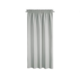 ZASŁONA GOTOWA EUROFIRANY RITA NA TAŚMIE 140X175 CM STALOWY