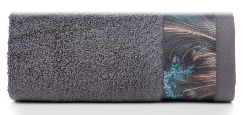 RĘCZNIK CHIARA 50X90 CM STALOWY