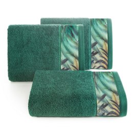 RĘCZNIK COLLIN 50X90 CM BUTELKOWY ZIELONY