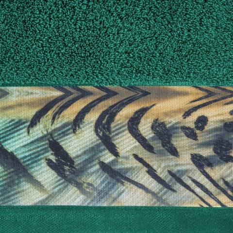 RĘCZNIK COLLIN 50X90 CM BUTELKOWY ZIELONY