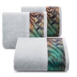 RĘCZNIK COLLIN 50X90 CM SREBRNY