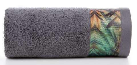 RĘCZNIK COLLIN 50X90 CM STALOWY