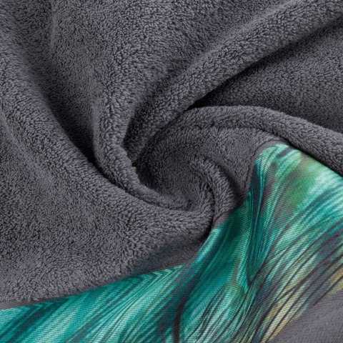 RĘCZNIK COLLIN 50X90 CM STALOWY